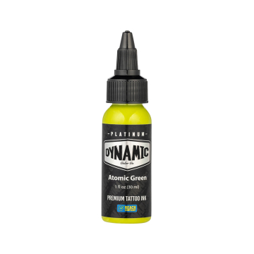 Platinum by Dynamic Tatoveringsblekk - Atomic Green 30 ml