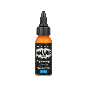 Platinum by Dynamic Tatoveringsblekk - Bright Orange 30 ml