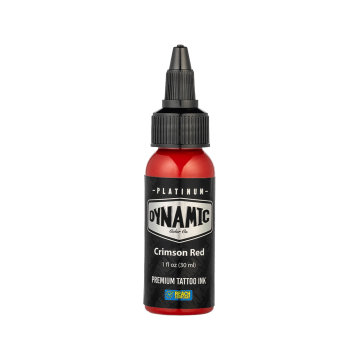Platinum by Dynamic Tatoveringsblekk - Crimson Red 30 ml