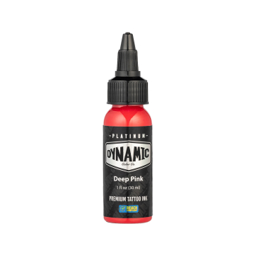 Platinum by Dynamic Tatoveringsblekk - Deep Pink 30 ml