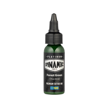 Platinum by Dynamic Tatoveringsblekk - Forest Green 30 ml