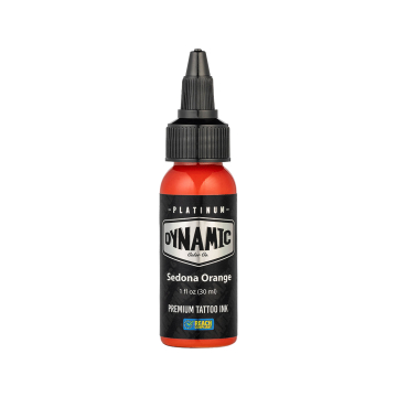Platinum by Dynamic Tatoveringsblekk - Sedona Orange 30 ml