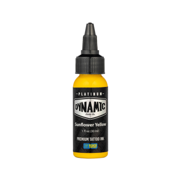 Platinum by Dynamic Tatoveringsblekk - Sunflower Yellow 30 ml