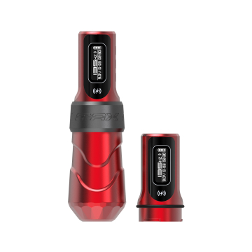 FK Irons Flux Max med 2x PowerBolt II - 4.0 mm Slaglengde - Wade (Scarlet/Matte Black)