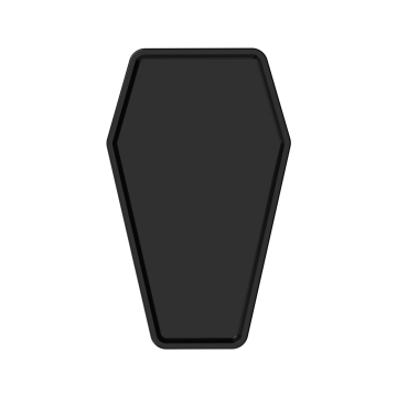 Ghost Coffin Mayo Tray (Kun brett)