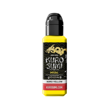 Kuro Sumi Imperial Tatoveringsblekk - Kiiro Yellow 44 ml
