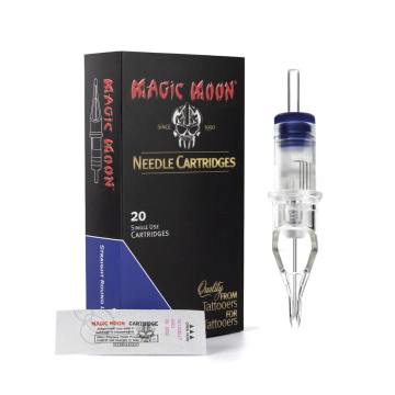 Eske 20 Magic Moon-patroner 0,35MM Rett rund liner lang spiss