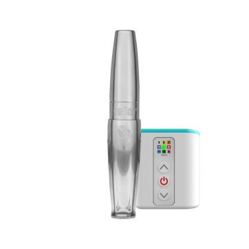 Microbeau Bellar - Permanent Makeup Machine V2 - Sølv med Airbolt Mini