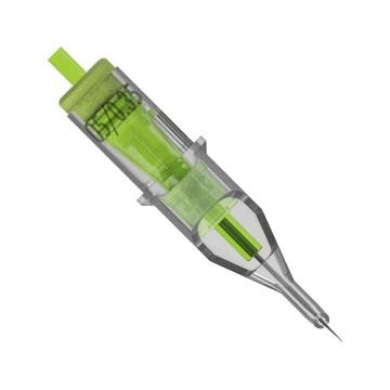 Eske med 20 Stellar 2.0 Nålpatroner - Round Liner Extra Long Taper
