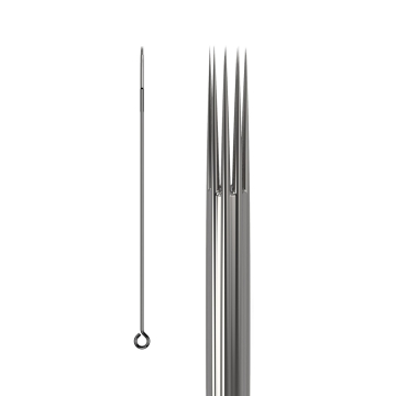 50 stk. KWADRON 0.35mm tatoveringsnål MEDIUM TAPER - Round Shader