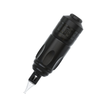 Stigma-Rotary® Force trådløs tatoveringsmaskin + RCA adapter - svart