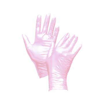 Eske med 100 Uniglove Fancy Rose Nitrilhansker