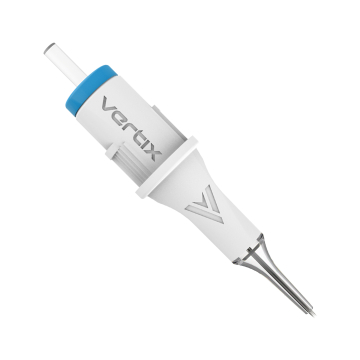 Boks Med 20 Vertix Pico Cartridges Round Shader Long Taper