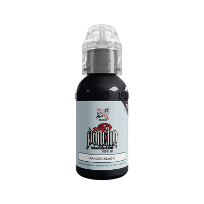 World Famous Limitless Tatoveringsblekk - Pancho Black 30 ml