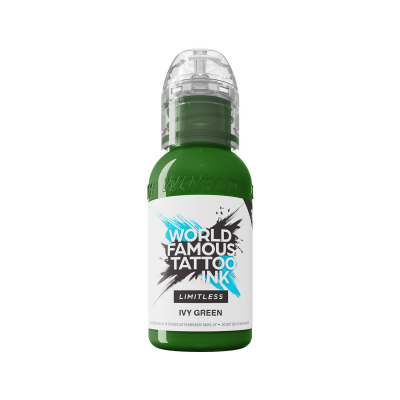 World Famous Limitless tatoveringsblæk - Ivy Green 30 ml