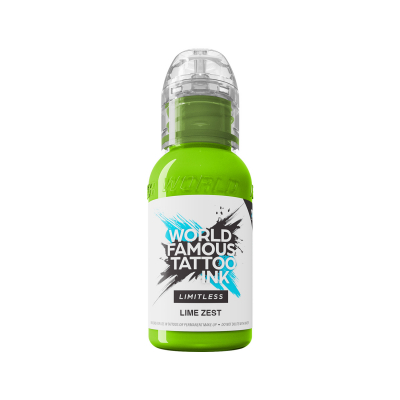 World Famous Limitless tatoveringsblæk - Lime Zest 30 ml